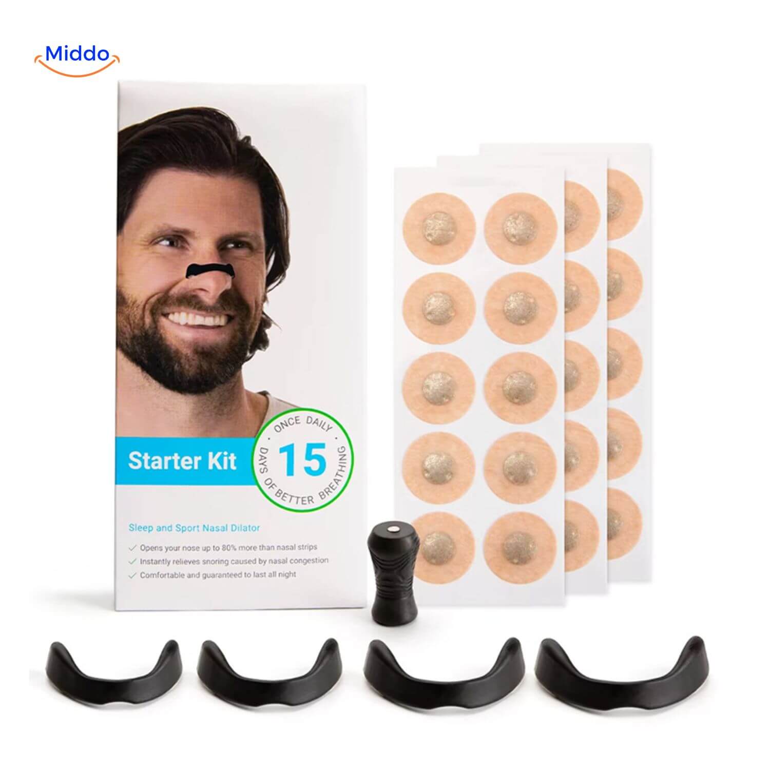 SchnarchStopper™ Set | Magnetische oplossing voor een betere slaap!