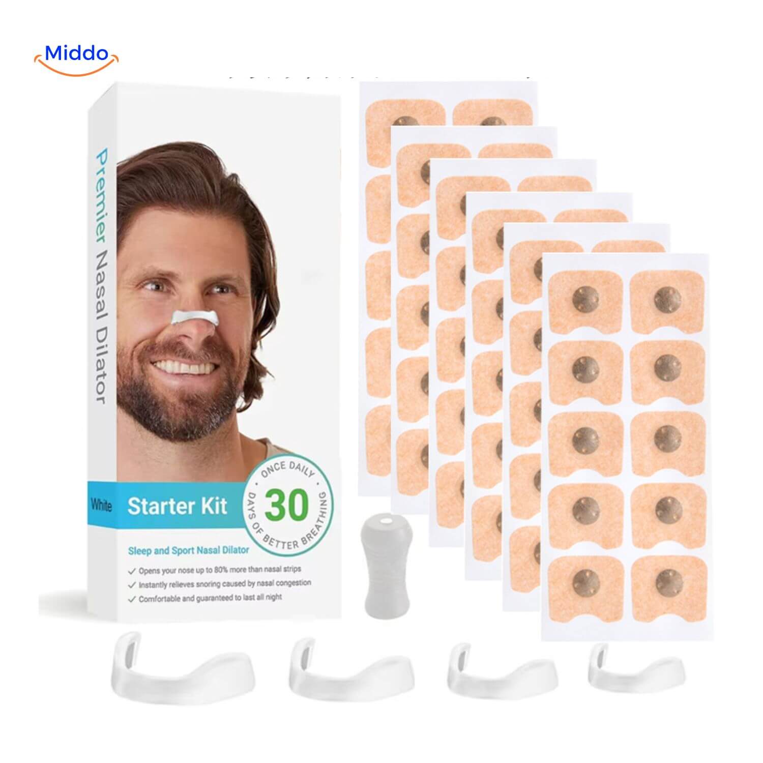 SchnarchStopper™ Set | Magnetische oplossing voor een betere slaap!