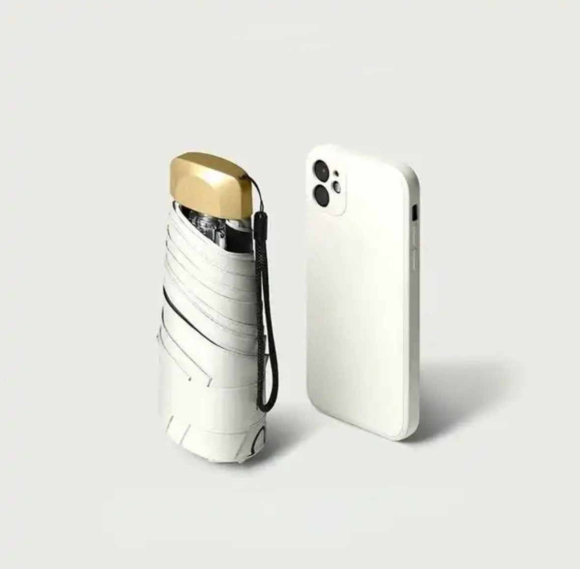 Compacter Mini-Paraplu – Draagbare regen- en zonbescherming voor onderweg