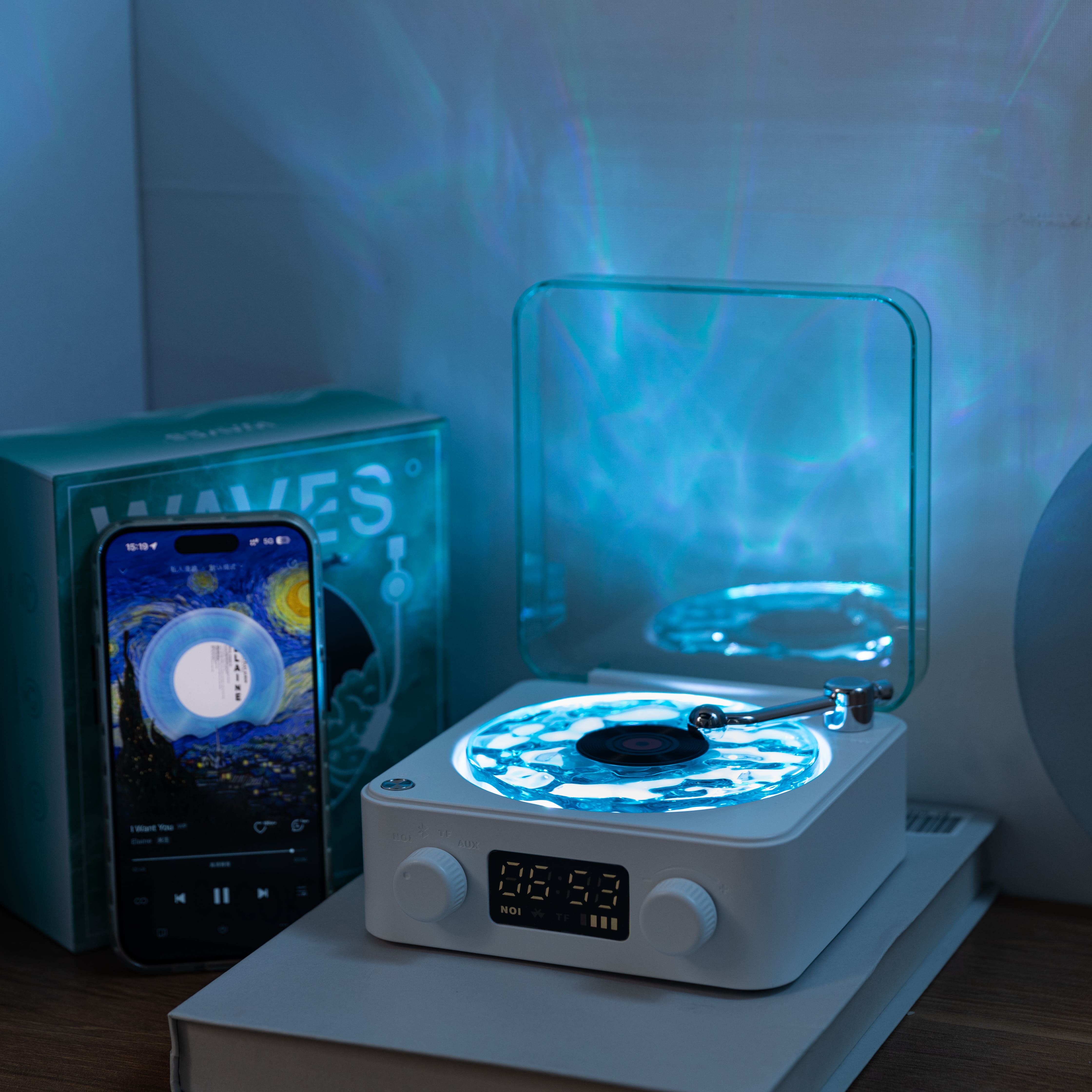 DreamTunes | Retro Mini Slaaphulp met RGB-verlichting