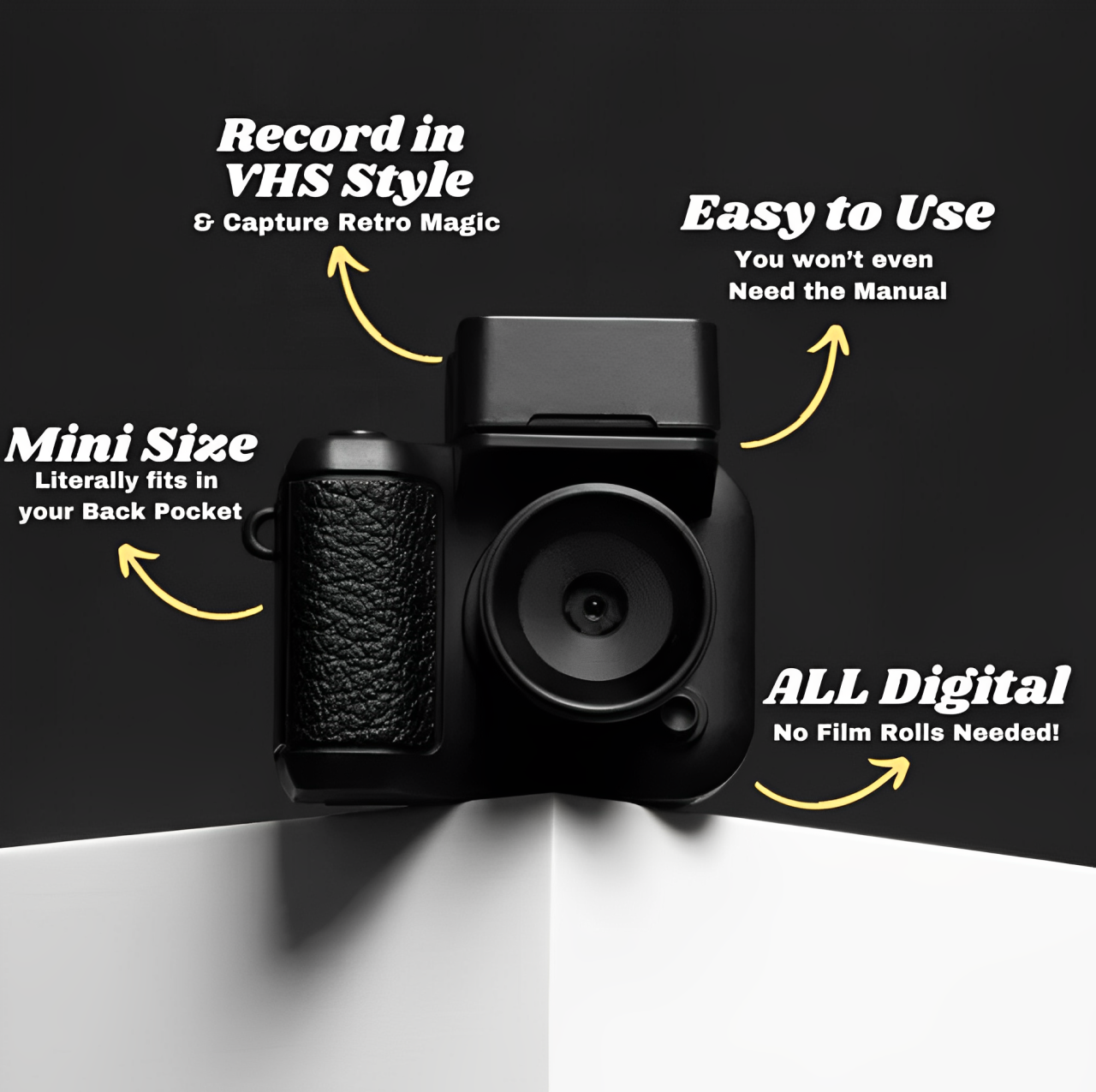 MiniVision HD 1080P Minicamera | Compact, Veelzijdig en Krachtig