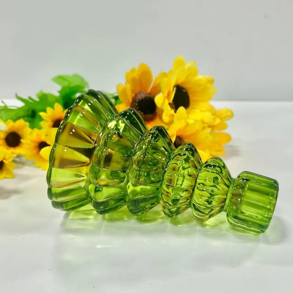 LumiTree Glas-Kaarsenhouder Set – 3-delig Boomvormige Tafeldecoratie