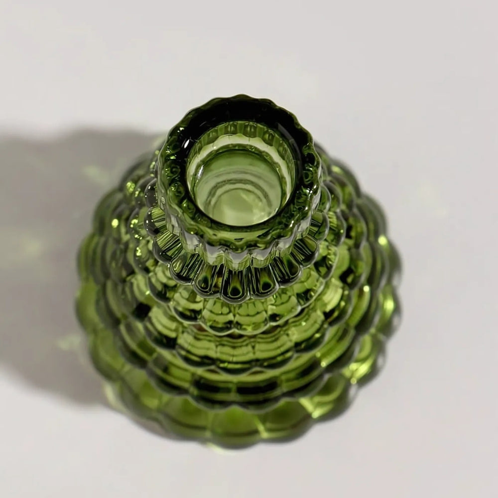 LumiTree Glas-Kaarsenhouder Set – 3-delig Boomvormige Tafeldecoratie