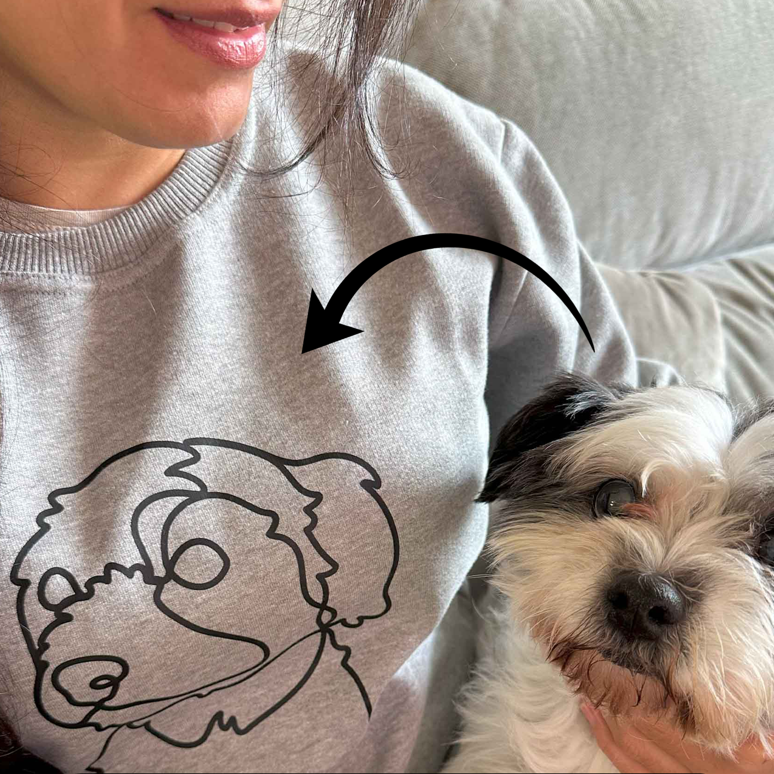 PawsySweater | Gepersonaliseerde hoodie met je viervoeter