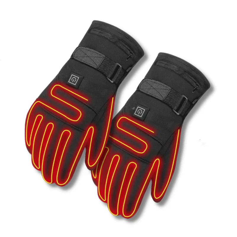 ThermoGrip Verwarmde Handschoenen – Waterdichte Unisex-handschoenen met 3 verwarmingsniveaus en touchscreenfunctie