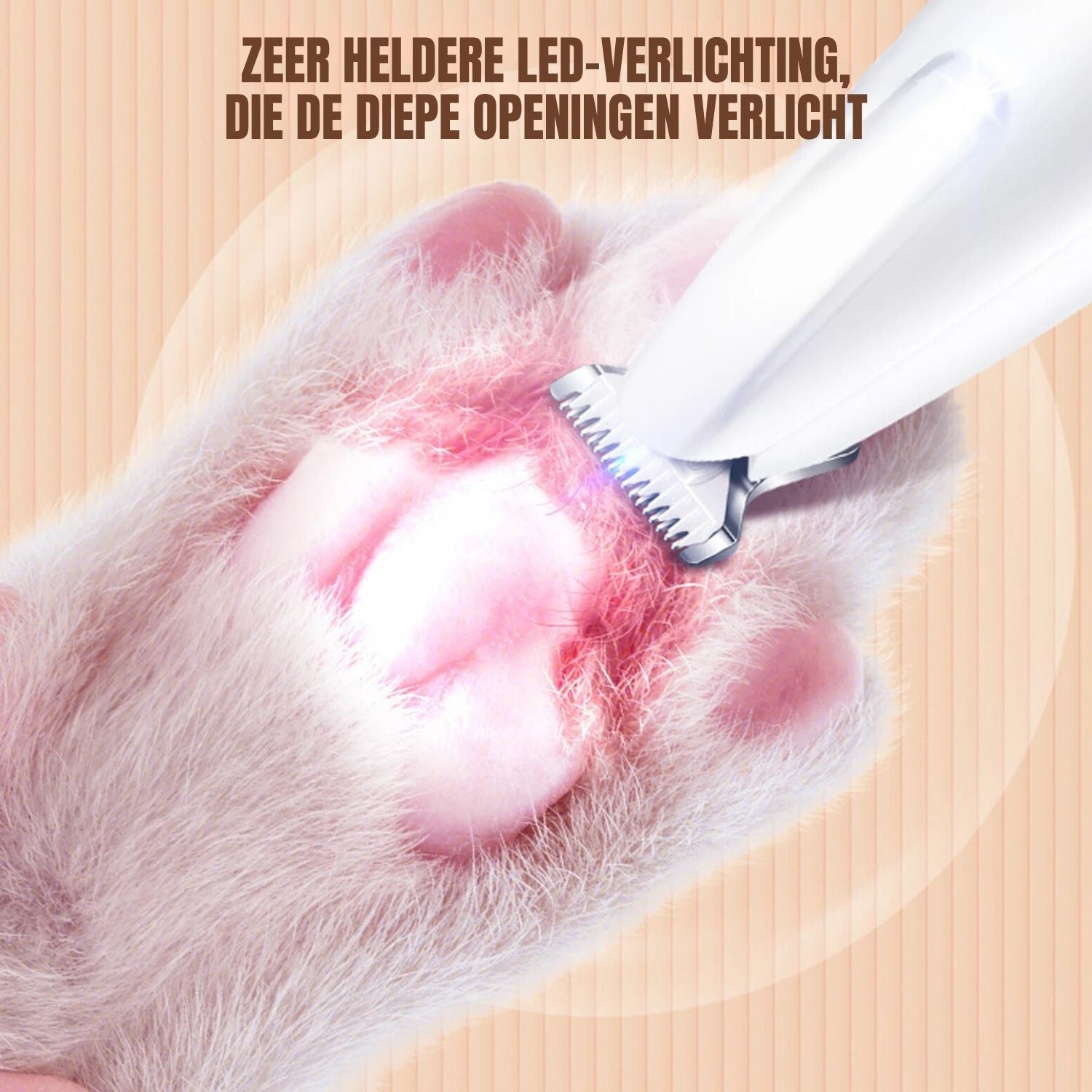 FurTrim - Trimmer voor katten- en hondenpoten