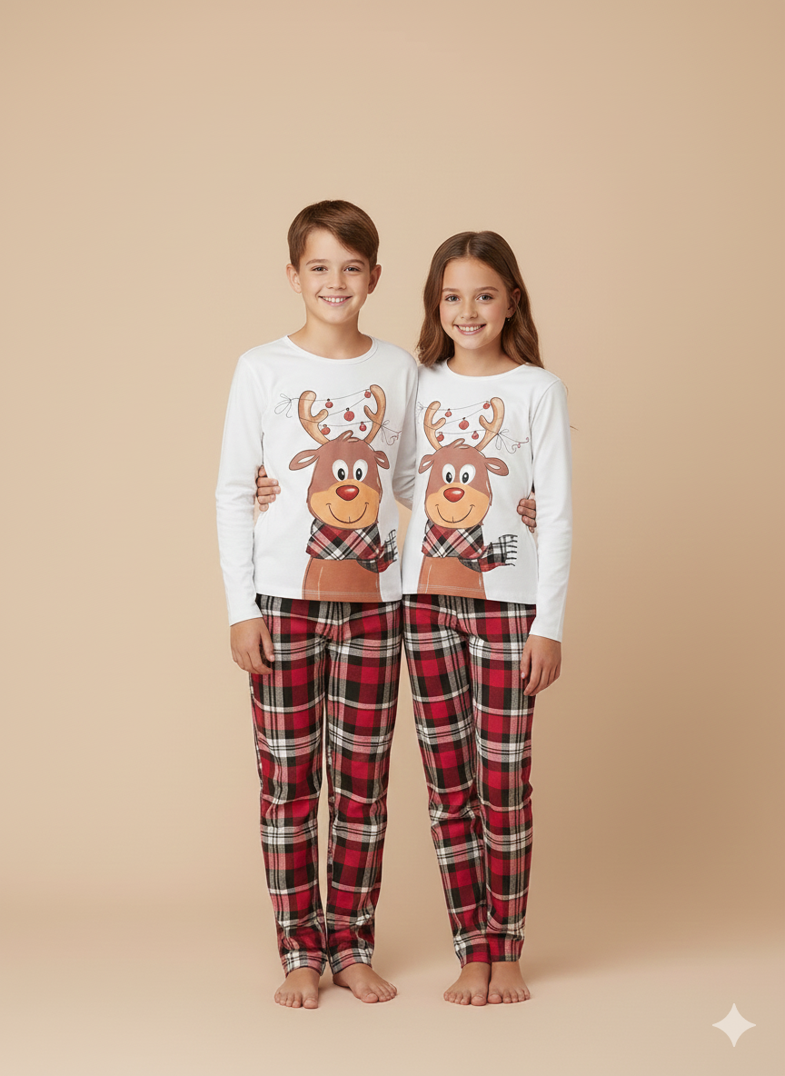 Kerst Familie Pyjama Set | Matching Kerstpyjama voor het hele Gezin