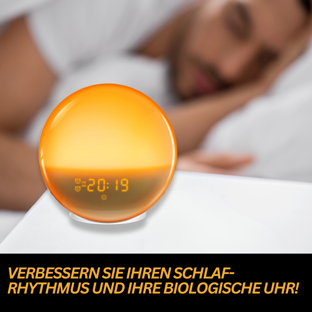 Natuurlijke Radiowekkers met Wake-up Light - GlowRise