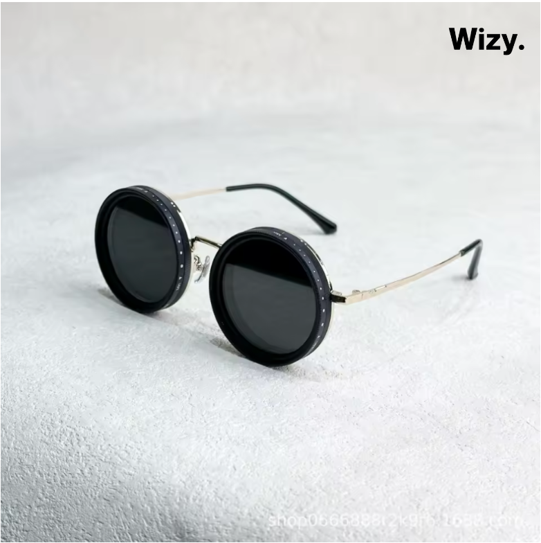 ShadowSunglasses | Zonnebrillen met Zwarte Lenzen Stijlvolle UV-bescherming Mode