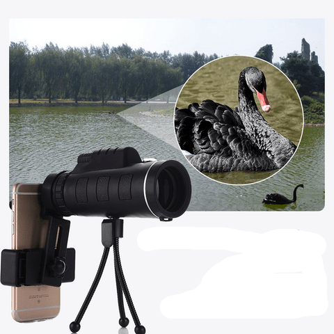 LuxeVision Draagbare Monoculair met Nachtzicht | Uitzonderlijke nachtobservatie-ervaring in een compact en elegant ontwerp