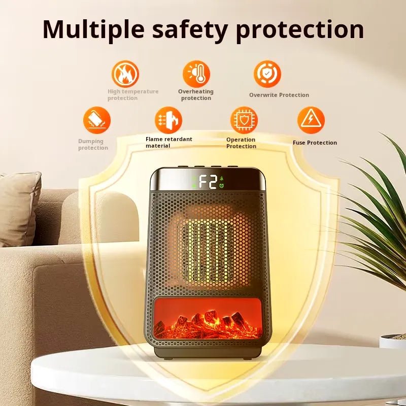 NeutralHeat - Energiezuinige Elektrische kachel - Verwarmd Snel En Efficiënt Voor Grote Ruimtes