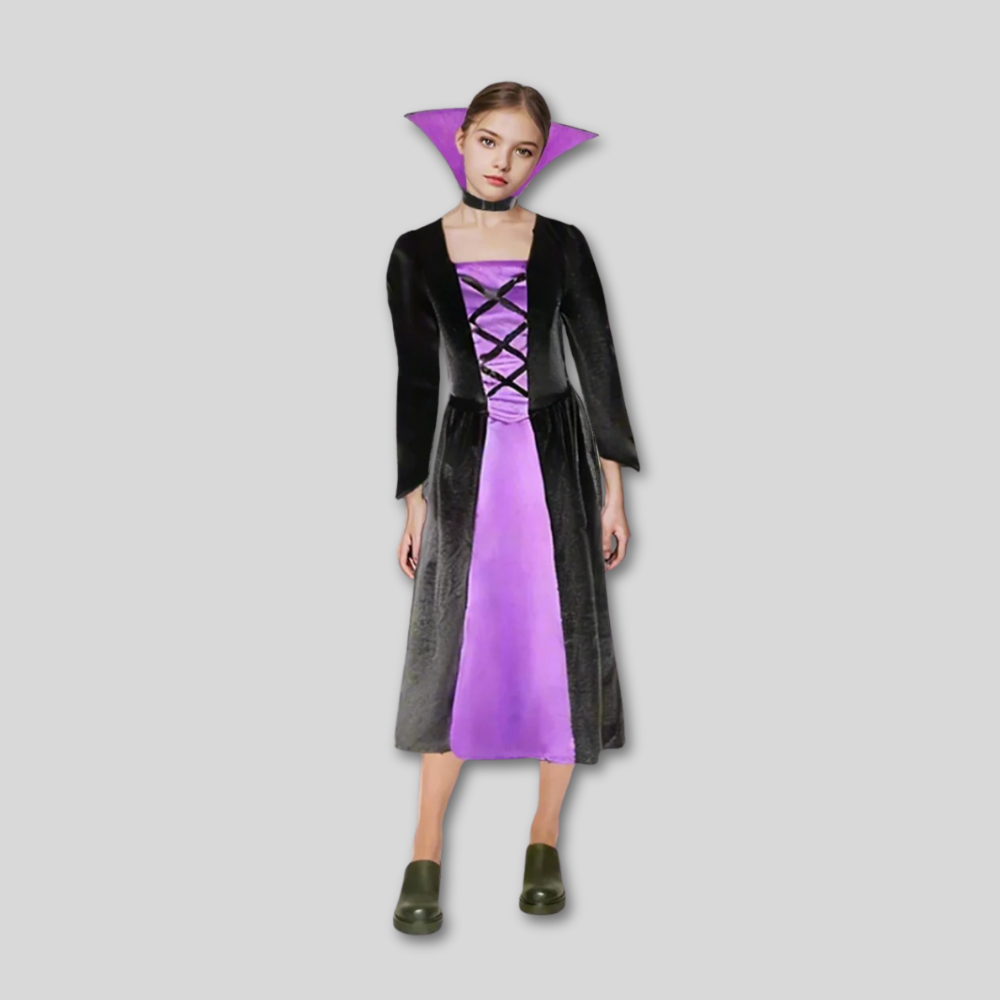 Halloween Meisjes Gothic Vampier Jurk