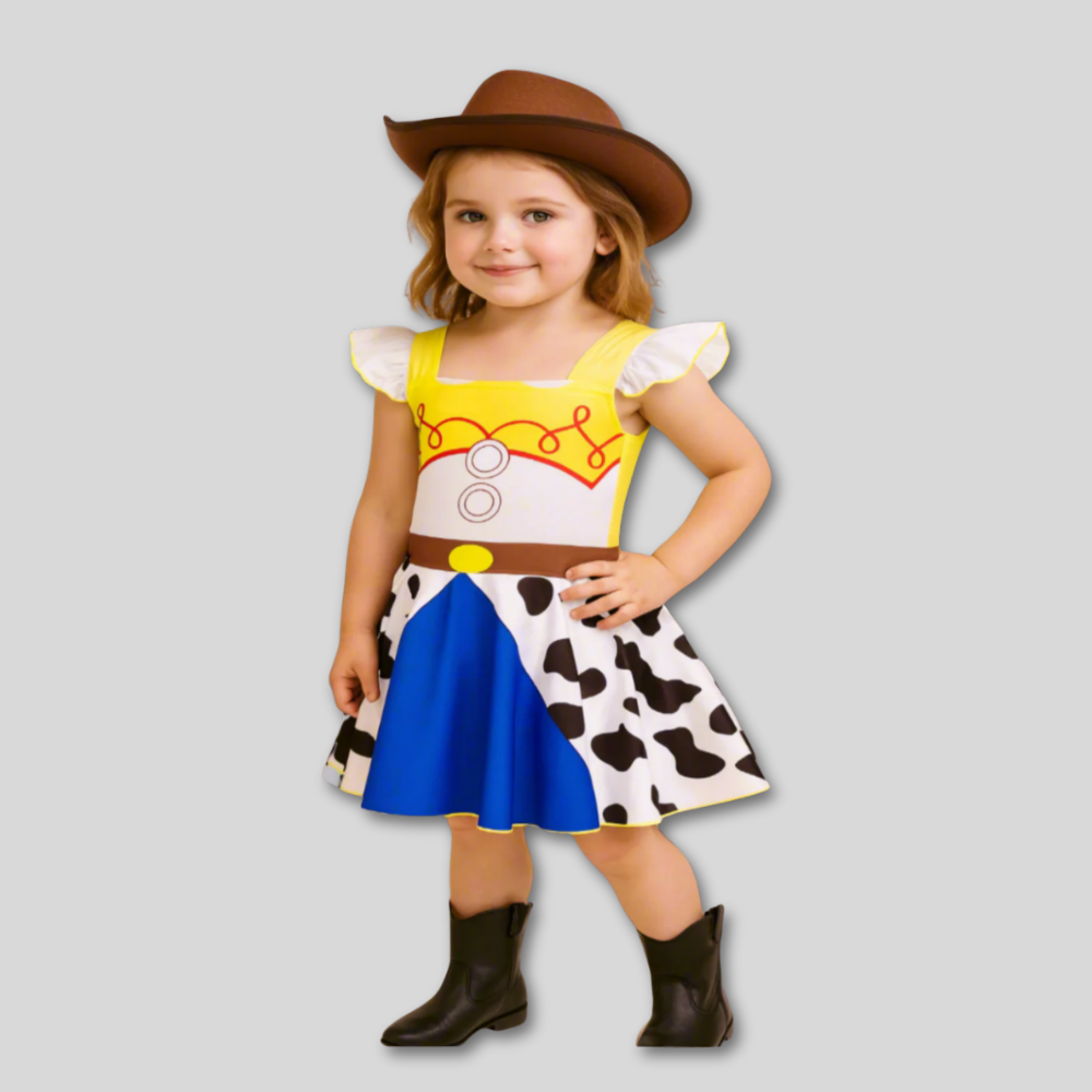 Halloween Kostuum Meisjes Cowboy Jurk Outfit