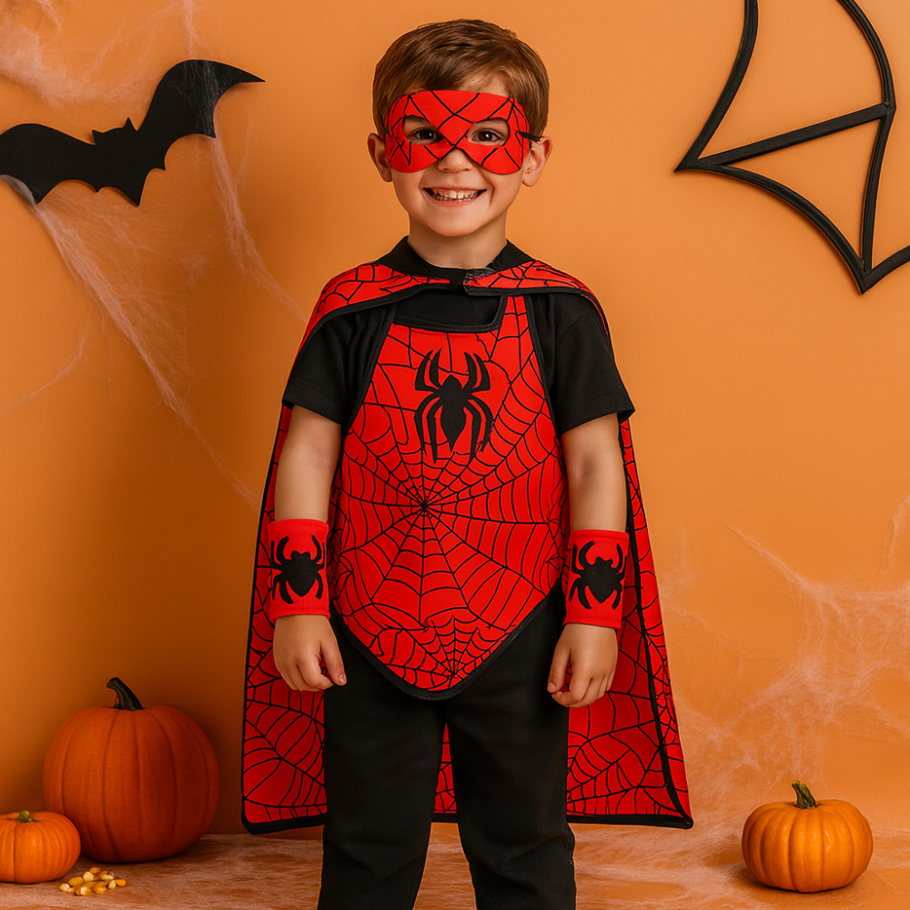 Halloween Kostuum Kinderen Superheld Cape Set
