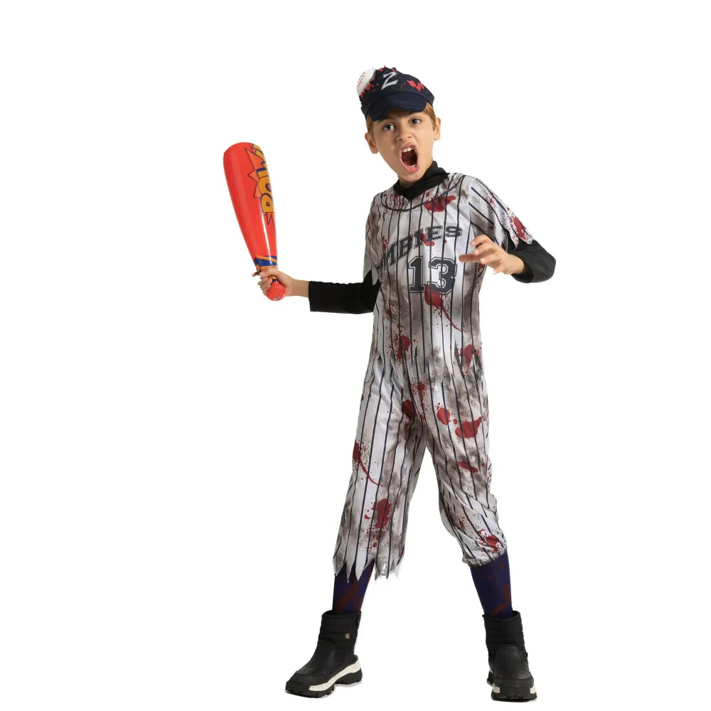 Halloween Kostuum Kinderen Zombie Honkbal Outfit