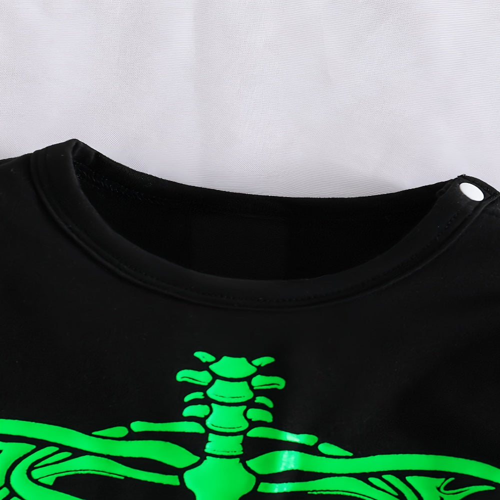 Halloween Peuter Skelet Kostuum Baby Romper Outfit