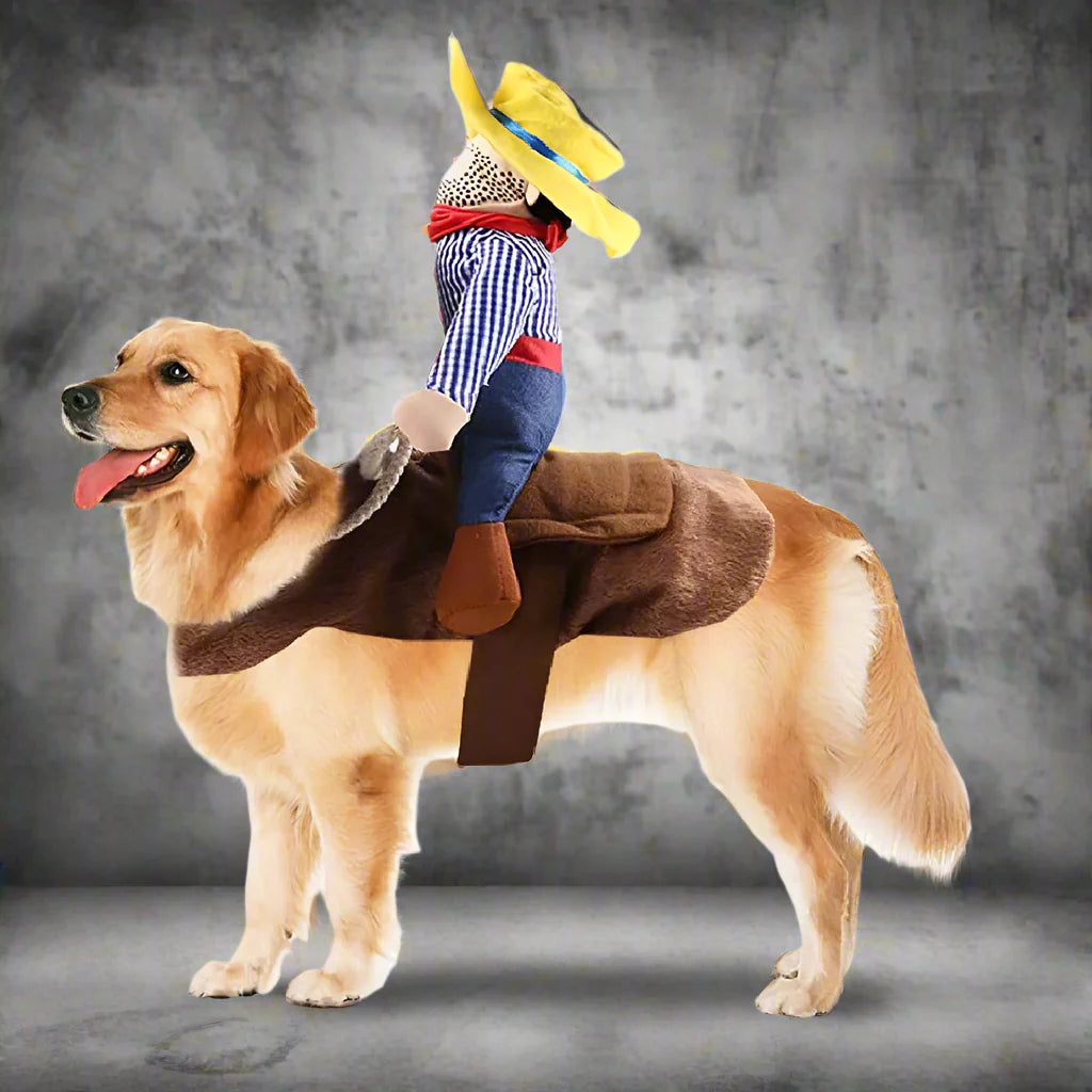 Halloween Cowboy Hond Kostuum Outfit