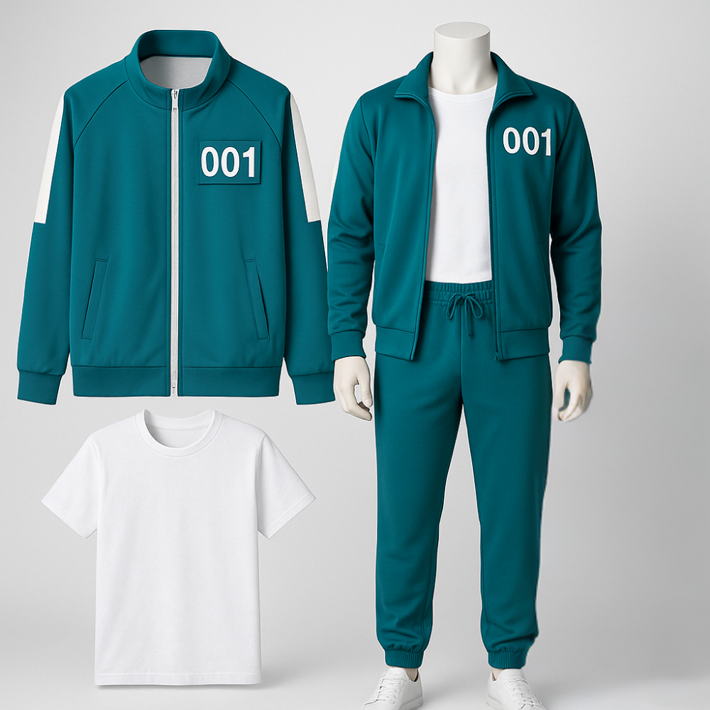 Halloween Game Trainingspak Cosplay Kostuum