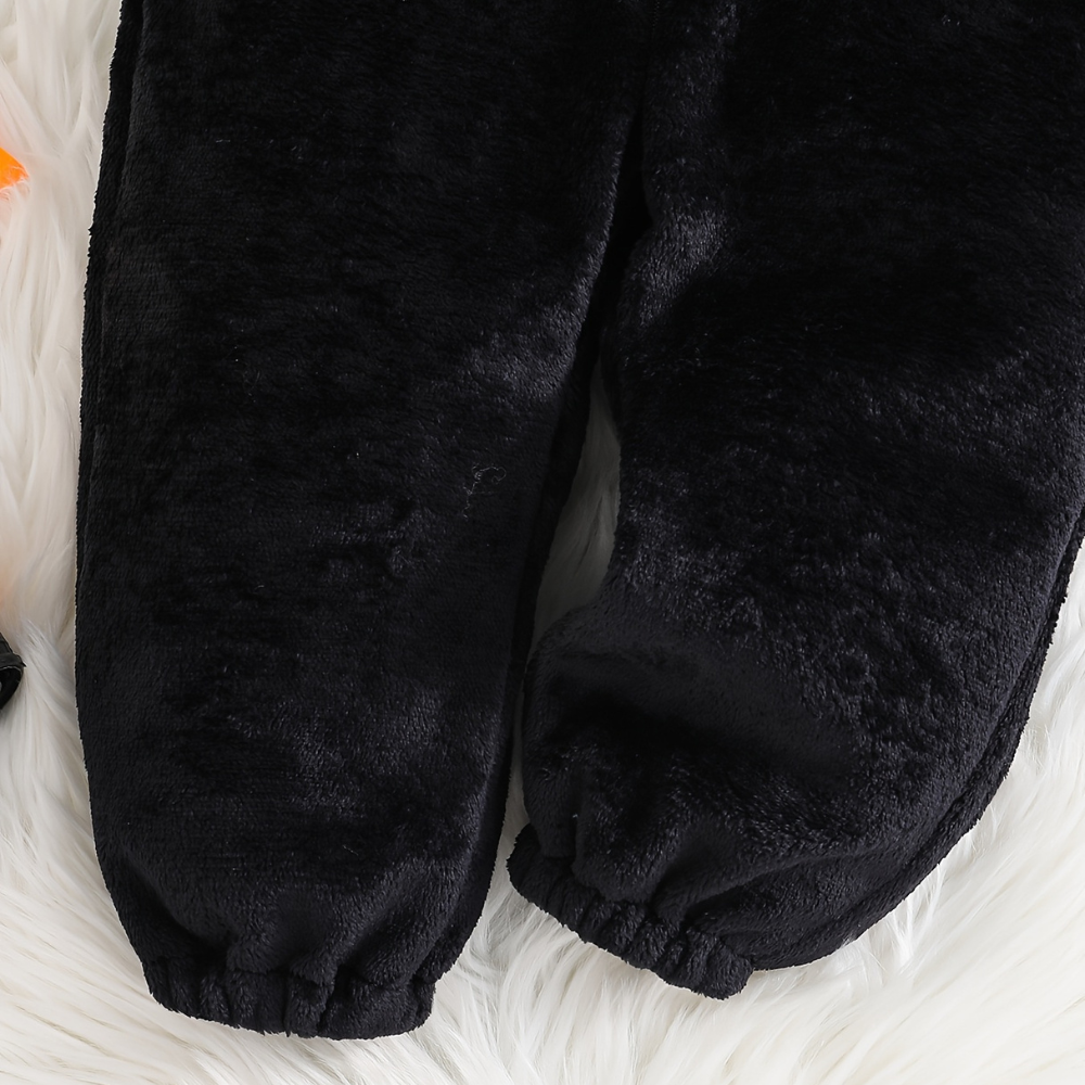 Halloween Kinderen Kat Kostuum Met Kap Romper Outfit