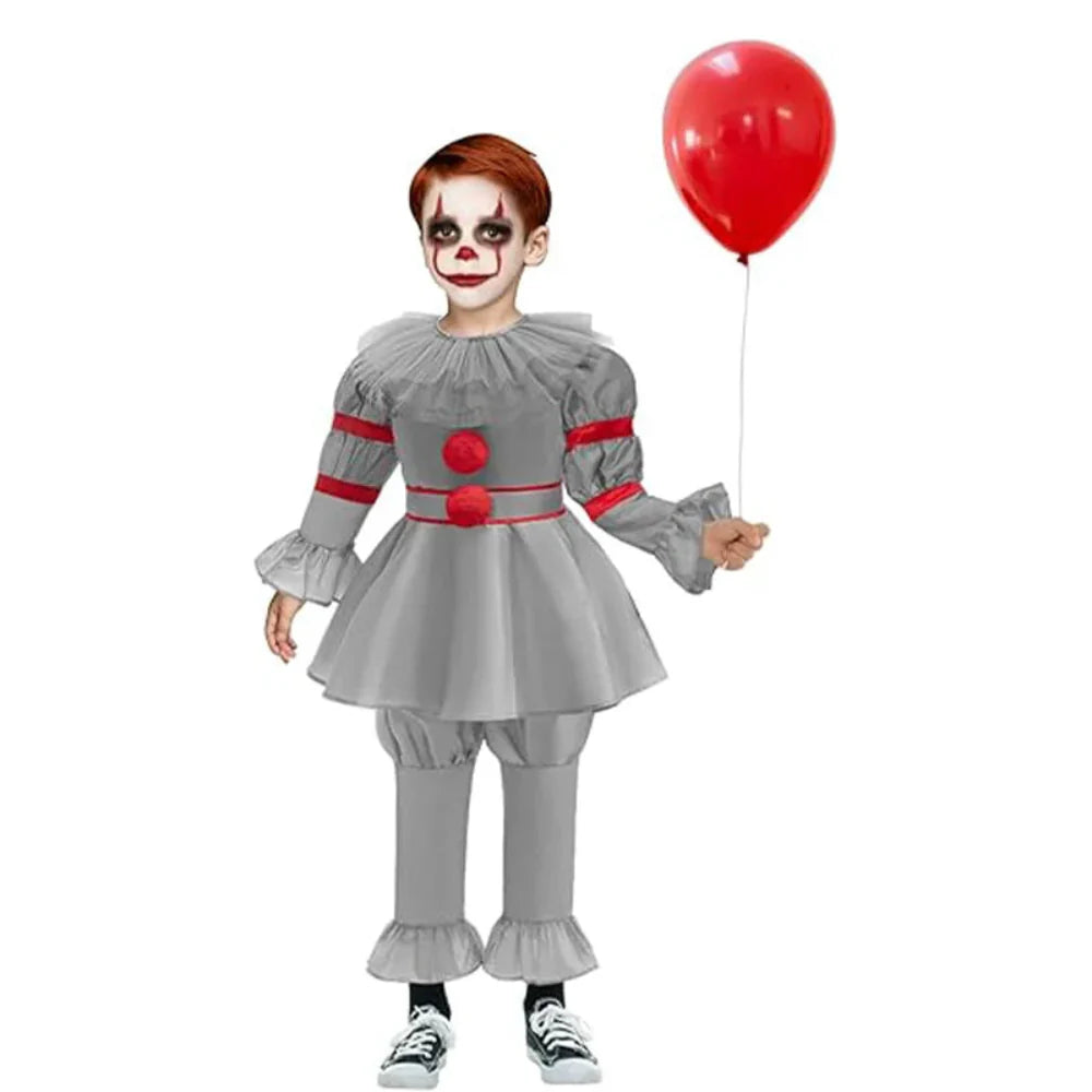 Halloween Kinderen Clown Kostuum Eng Kinderen Kostuum Set