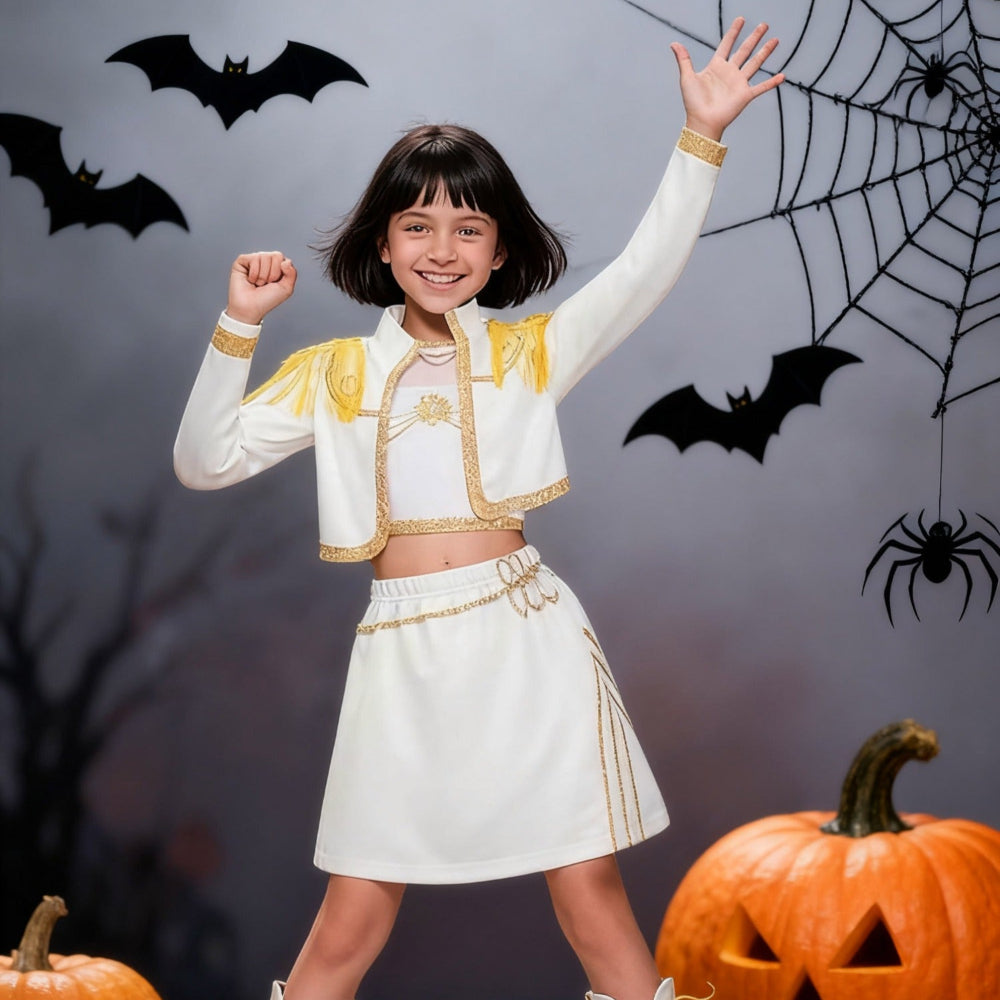 Halloween Kids Kpop Hunter Kostuum Feest Outfit