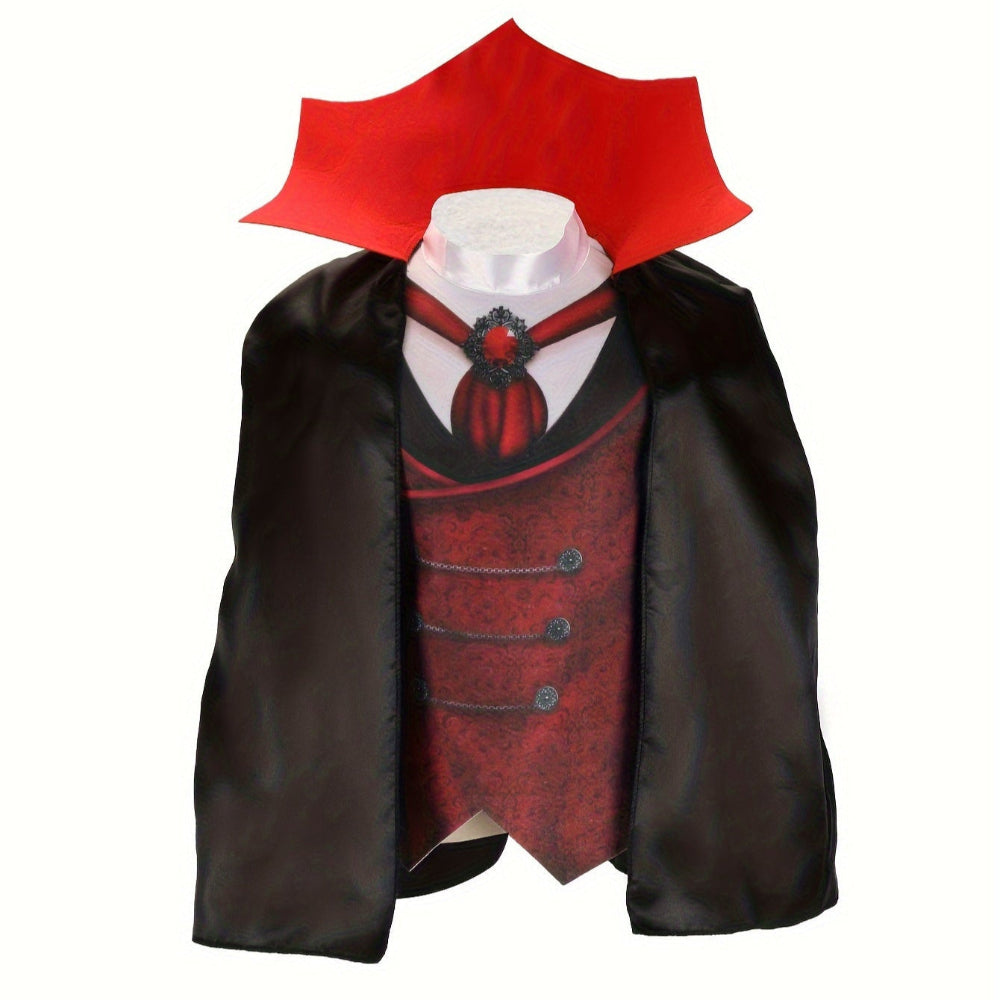 Halloween Kinderen Vampier Kostuum Cape Outfit