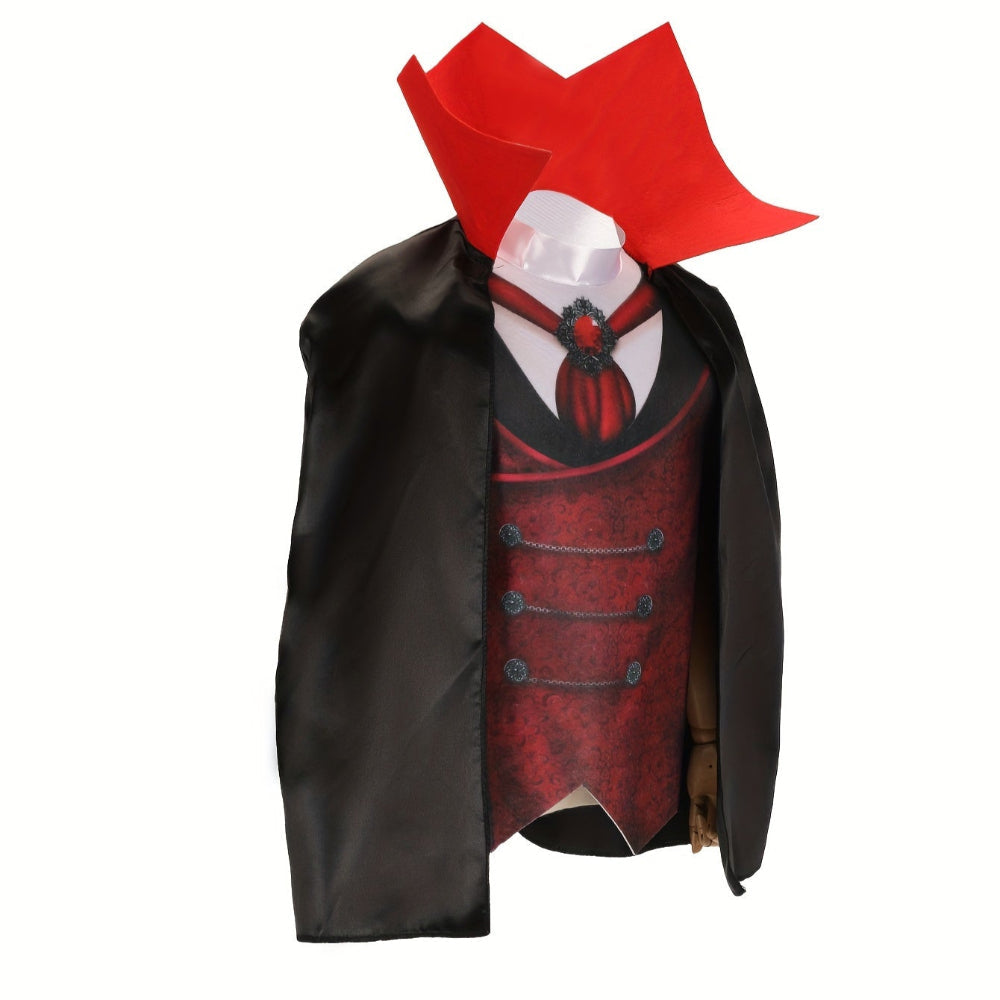 Halloween Kinderen Vampier Kostuum Cape Outfit