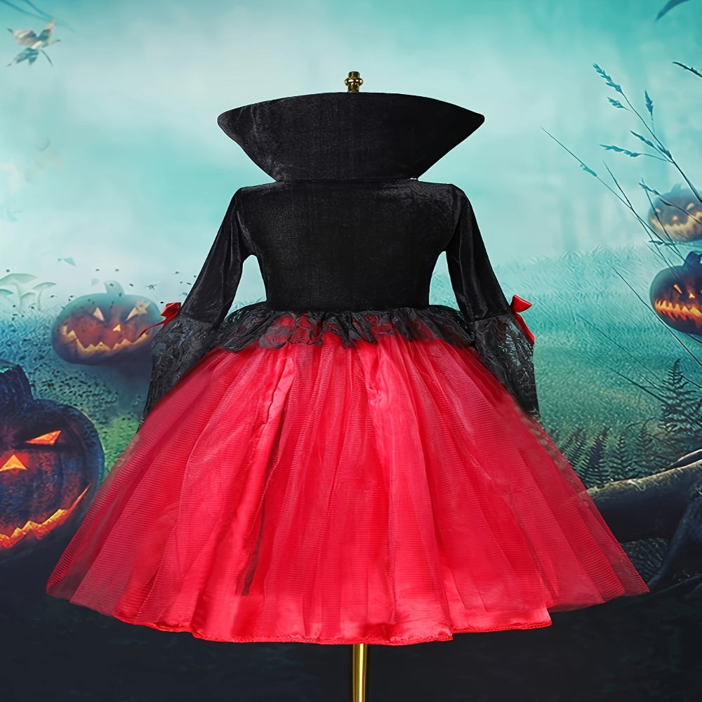 Halloween Kinderen Vampier Kostuum Jurk