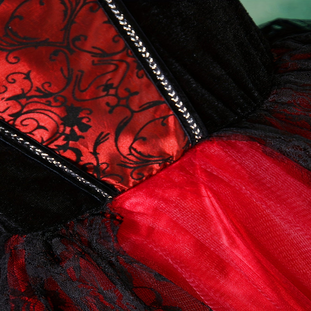 Halloween Kinderen Vampier Kostuum Jurk