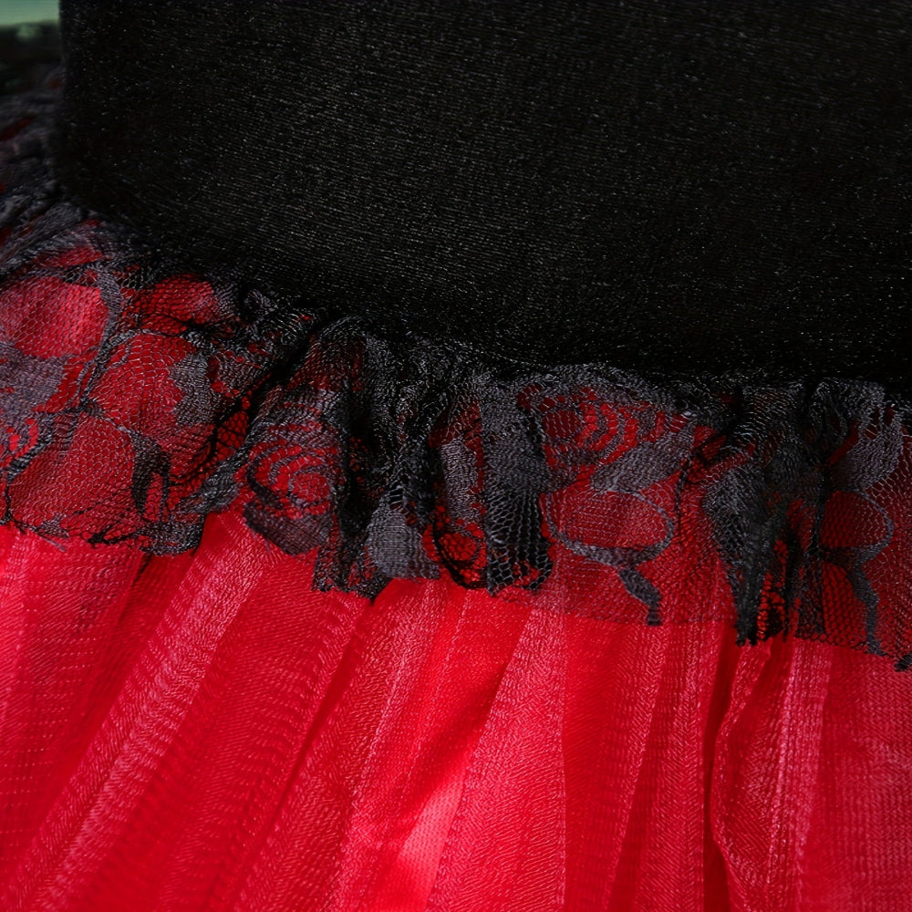 Halloween Kinderen Vampier Kostuum Jurk