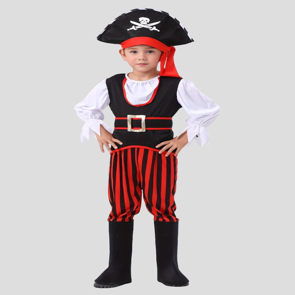Halloween Piratenkostuum Kinderen Jongens Outfit