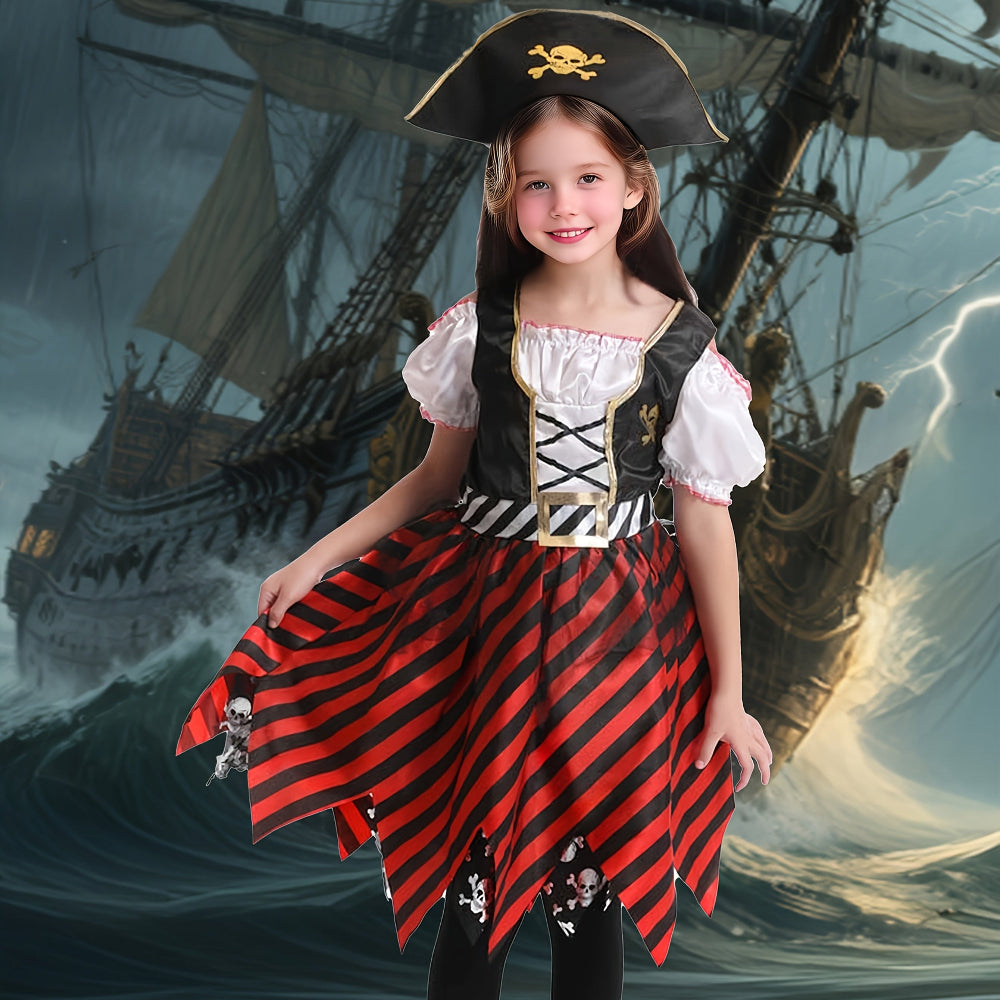 Halloween Piratenkostuum Meisjes Kinderen Jurk
