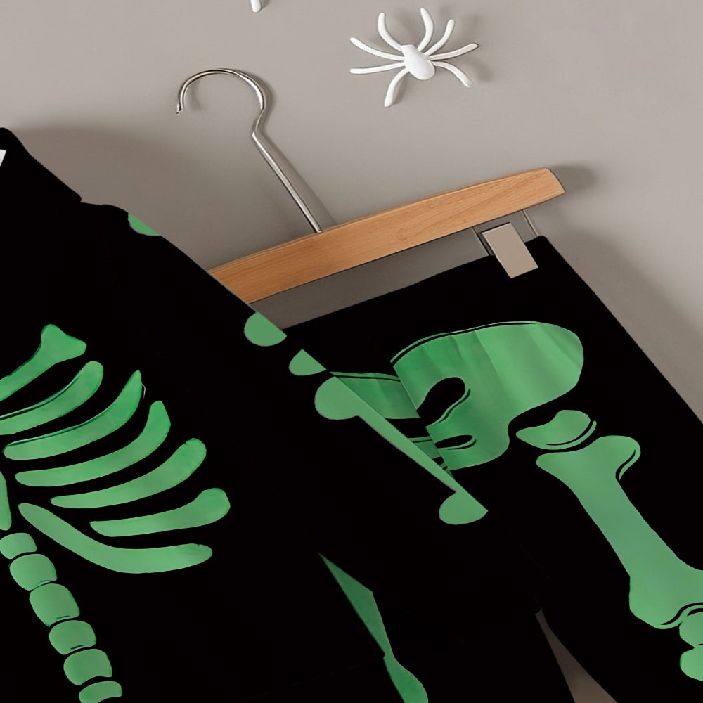 Halloween Peuter Skelet Kostuum Hoodie Set