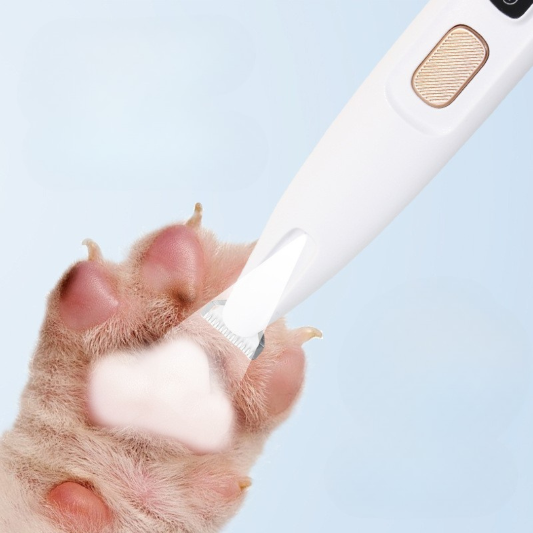 PootTrim Pro Hondentrimmer – Veilige en Fluisterstille Hondenverzorging met LED
