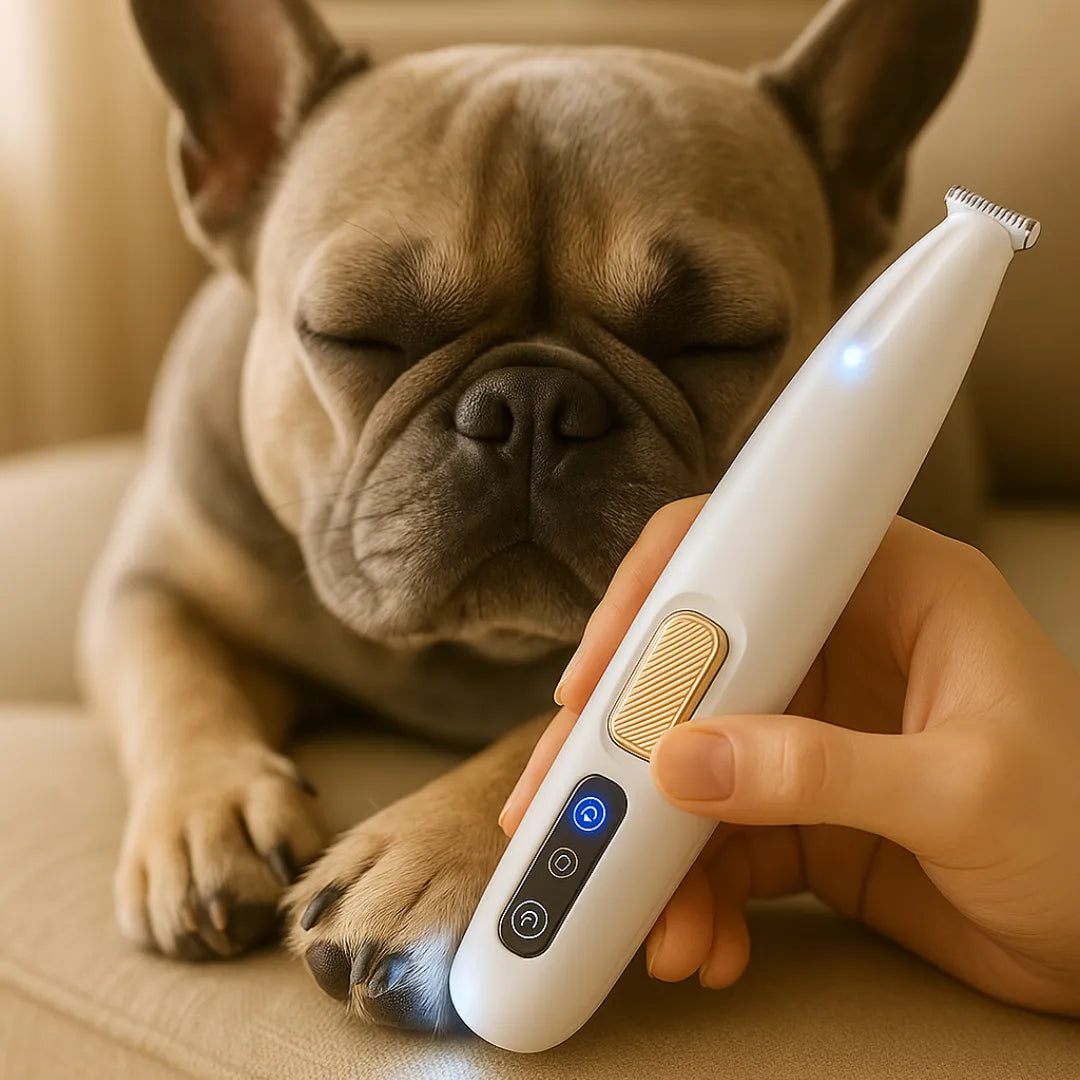 PootTrim Pro Hondentrimmer – Veilige en Fluisterstille Hondenverzorging met LED
