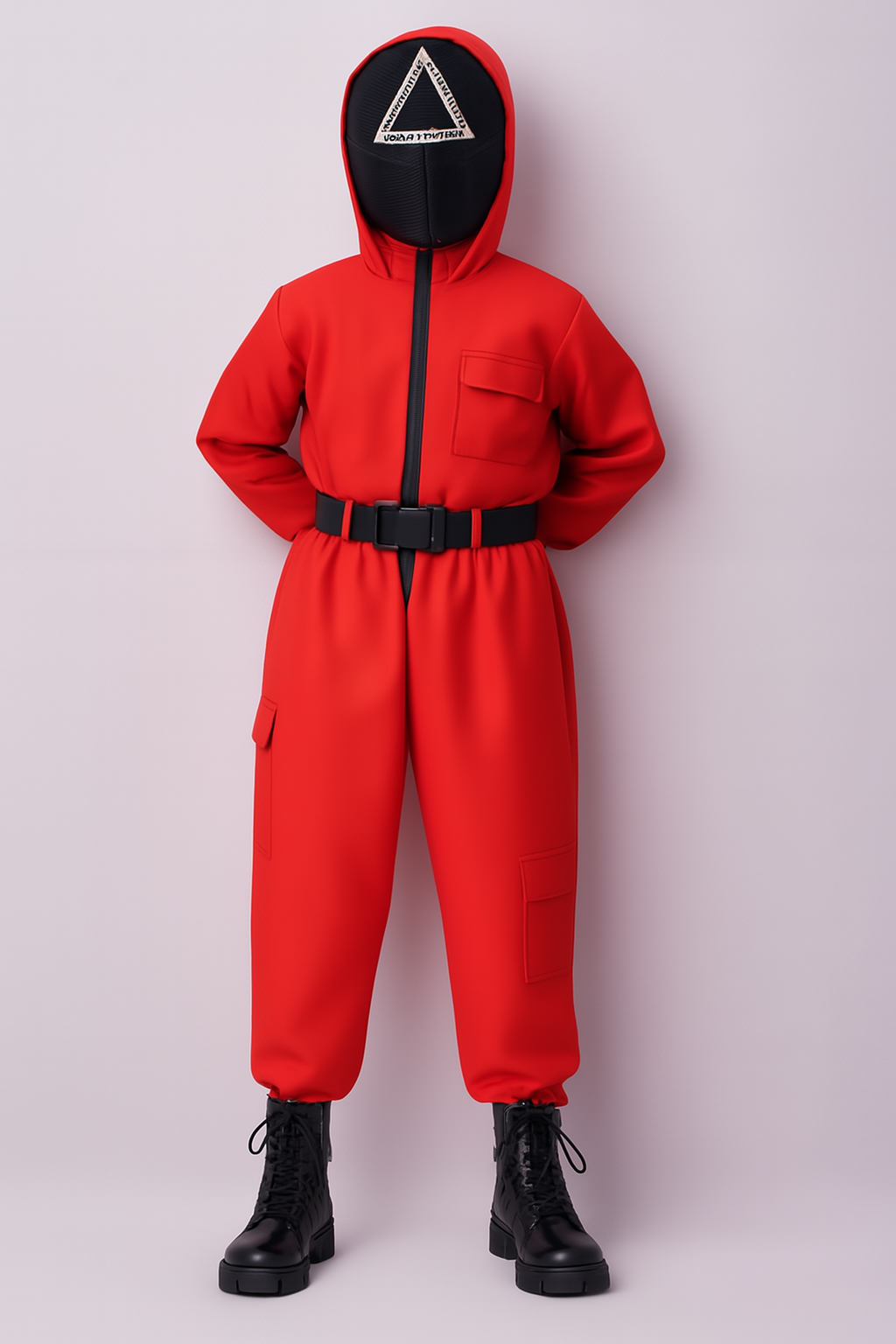 Kids Guard Halloween Kostuum Jumpsuit | Hoody Masker Outfit