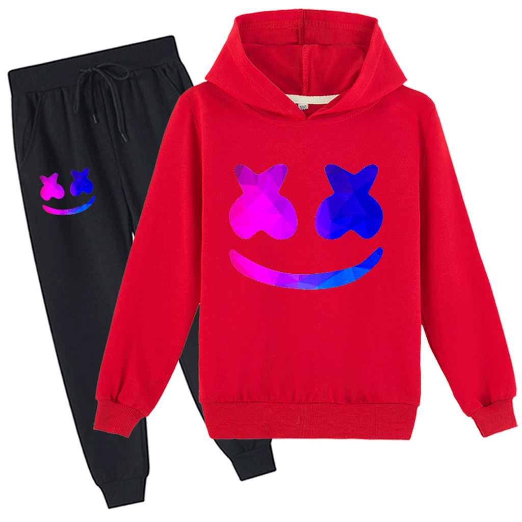 Kinderen Halloween Kostuum Trainingspak | Hoodie Joggingbroek Set