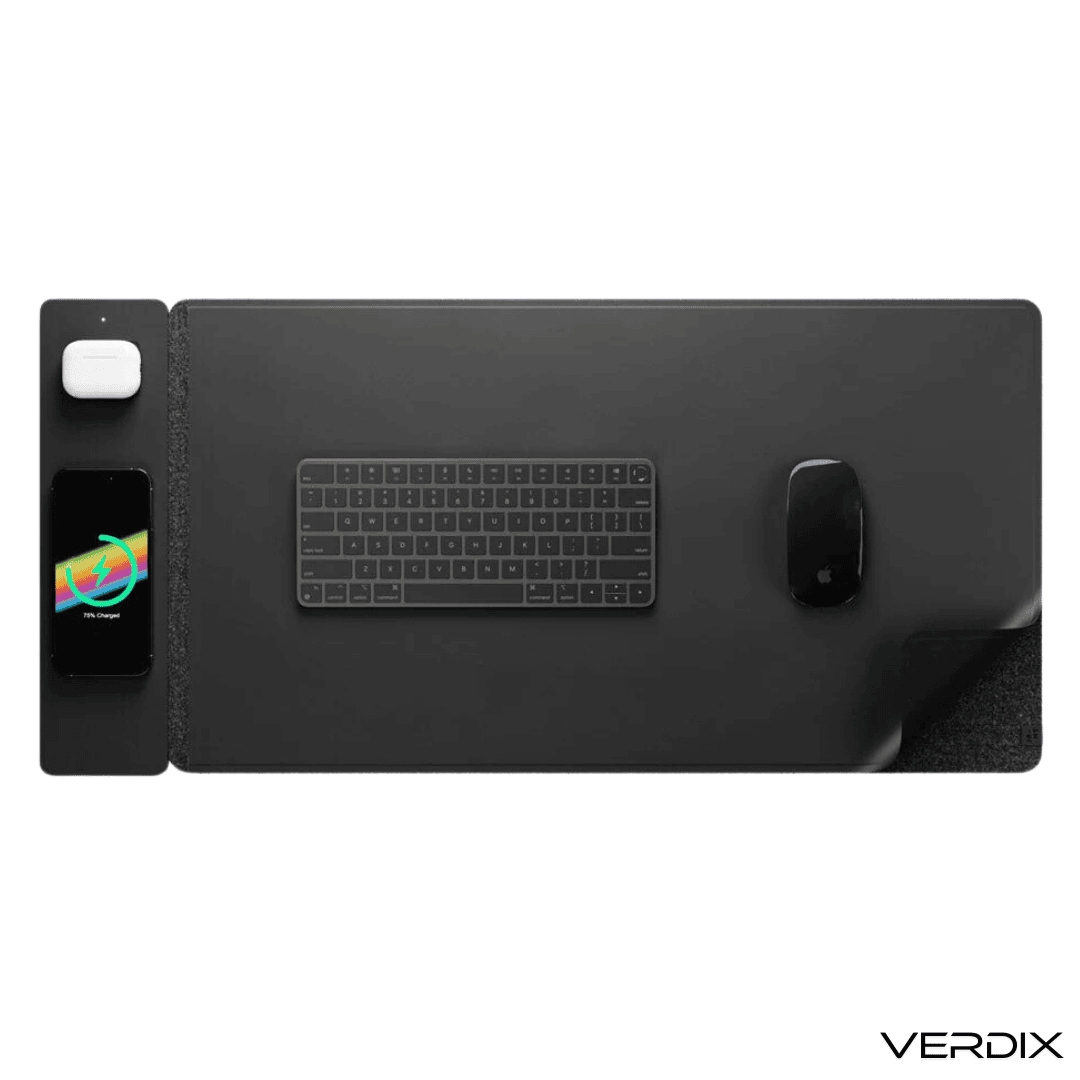 MagCharge 3-in-1 Magnetische Draadloze Oplaadmuismat | opladen, werken en oplichten