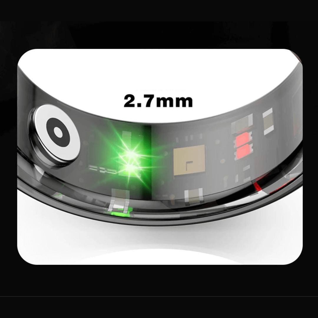 Titanium Gezondheidstracker Ring – VitaRing