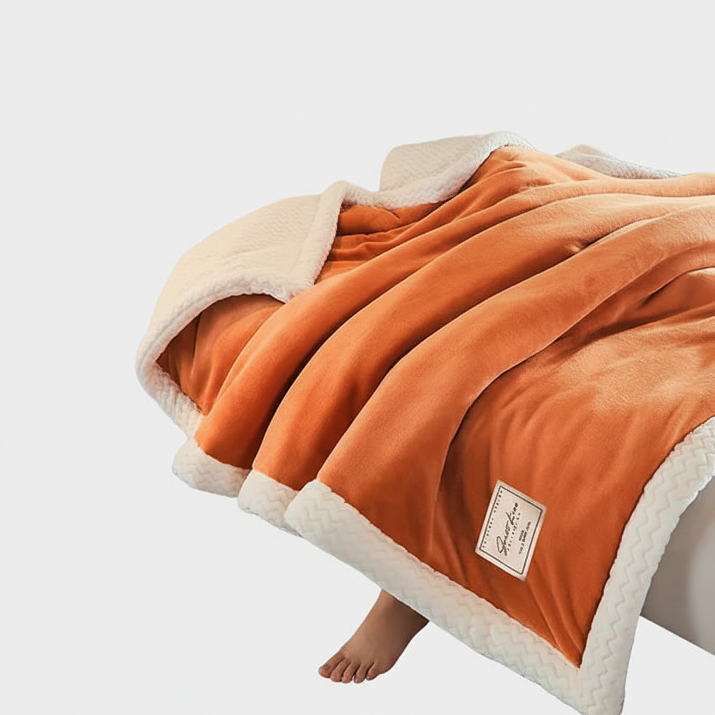 CozyLuxe Fleece-dekens – Zachte winterdeken van hoogwaardig polyester voor warmte en comfort