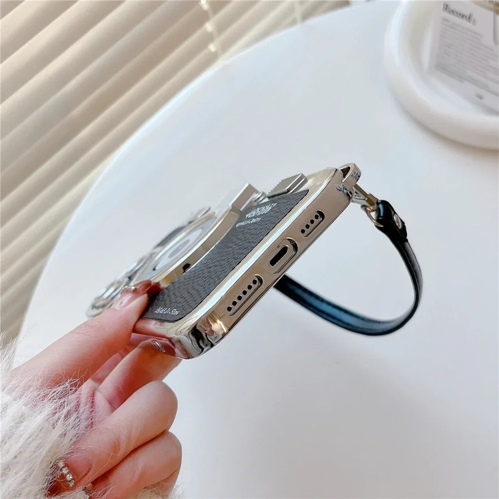 VintageCam Telefoonhoesje | Retro Stereo Camerastijl Hoesje voor iPhone