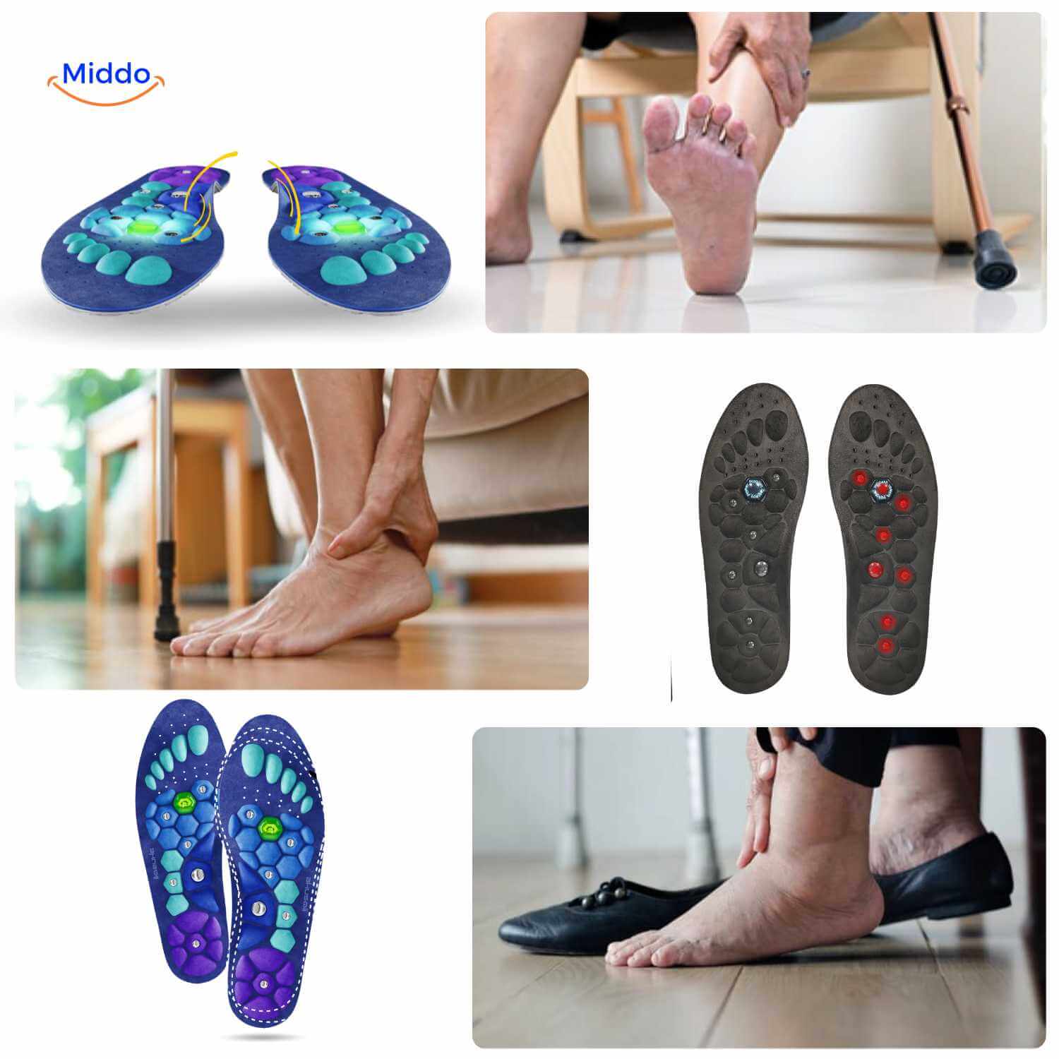 MagneFit Comfort Inlegzolen | Ademende, schokabsorberende zolen voor optimaal draagcomfort