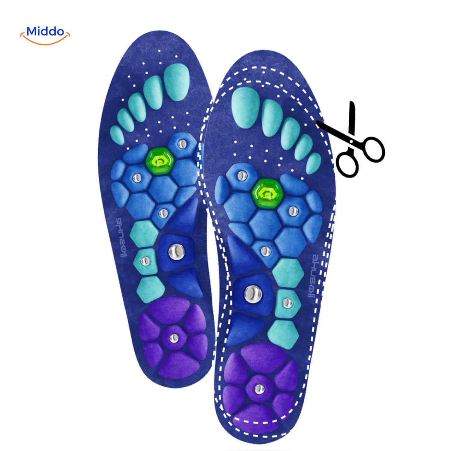 MagneFit Comfort Inlegzolen | Ademende, schokabsorberende zolen voor optimaal draagcomfort