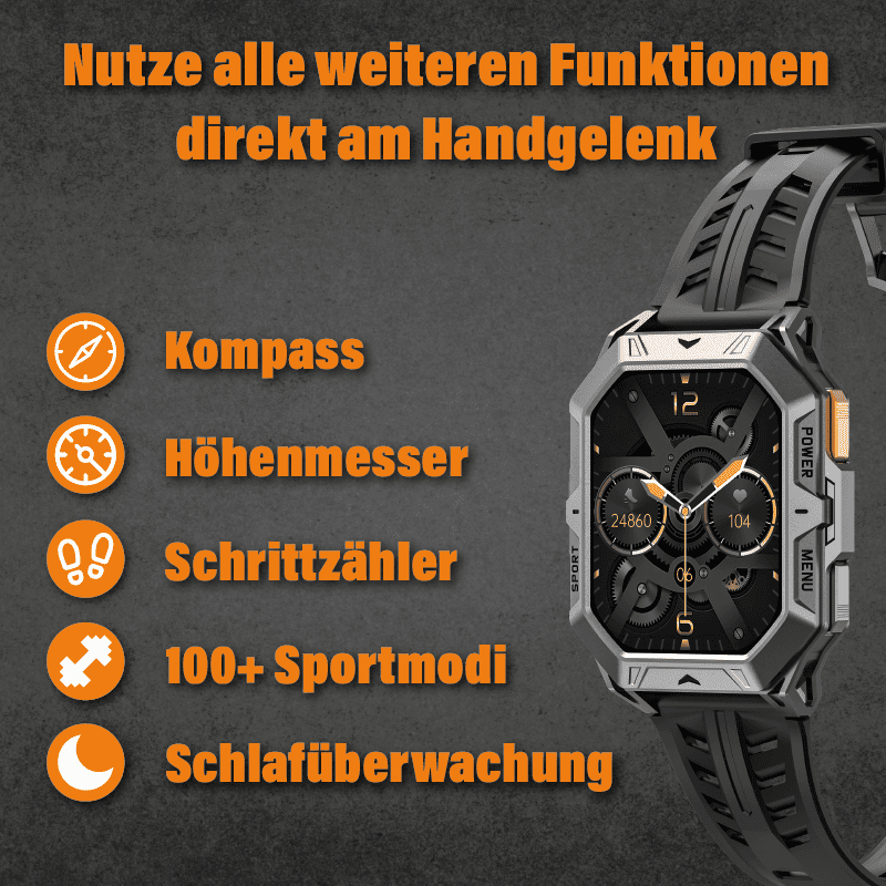 SmartFusion 2-in-1 Smartwatch | Innovatie aan je pols
