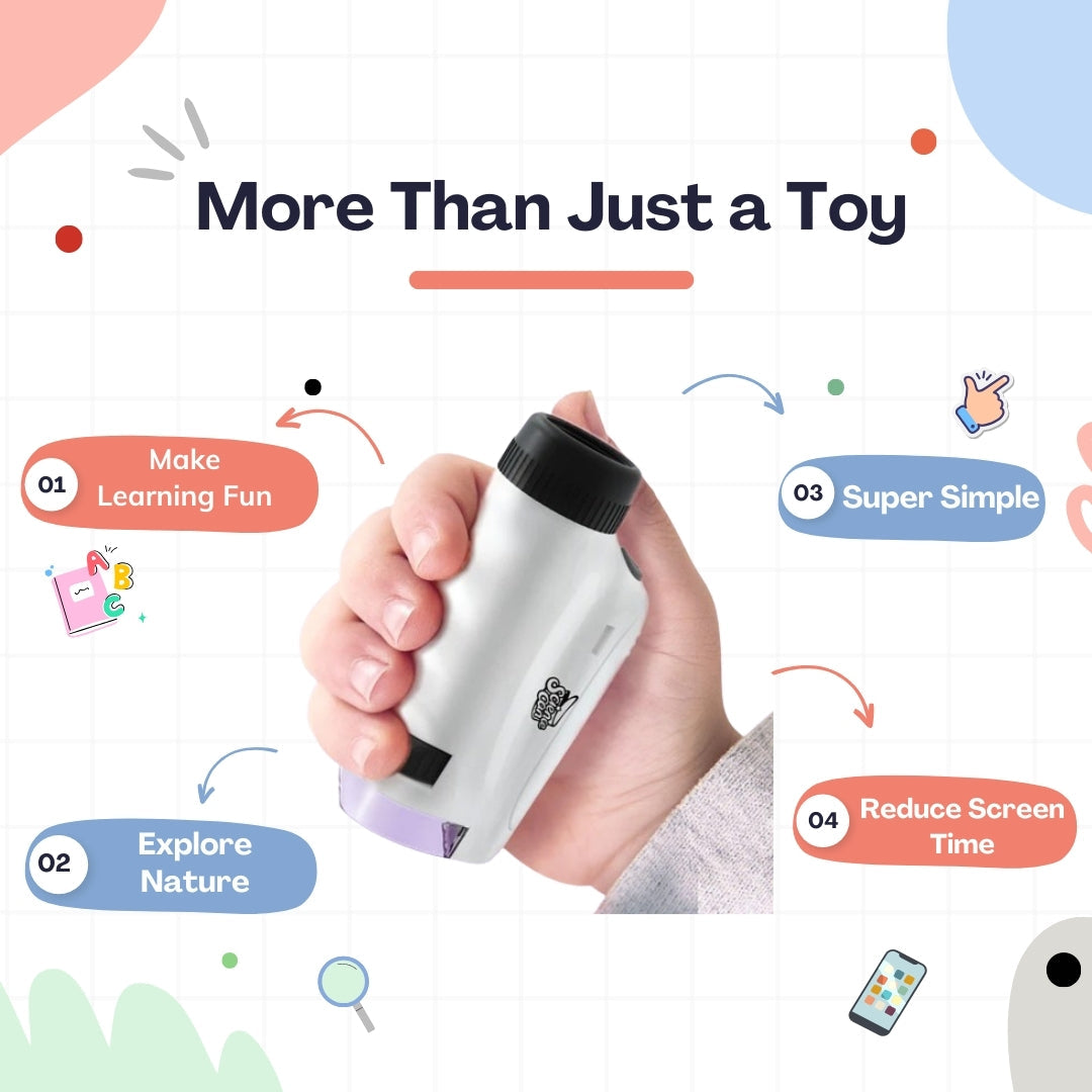 WonderScope | LED-handmicroscoop voor kinderen