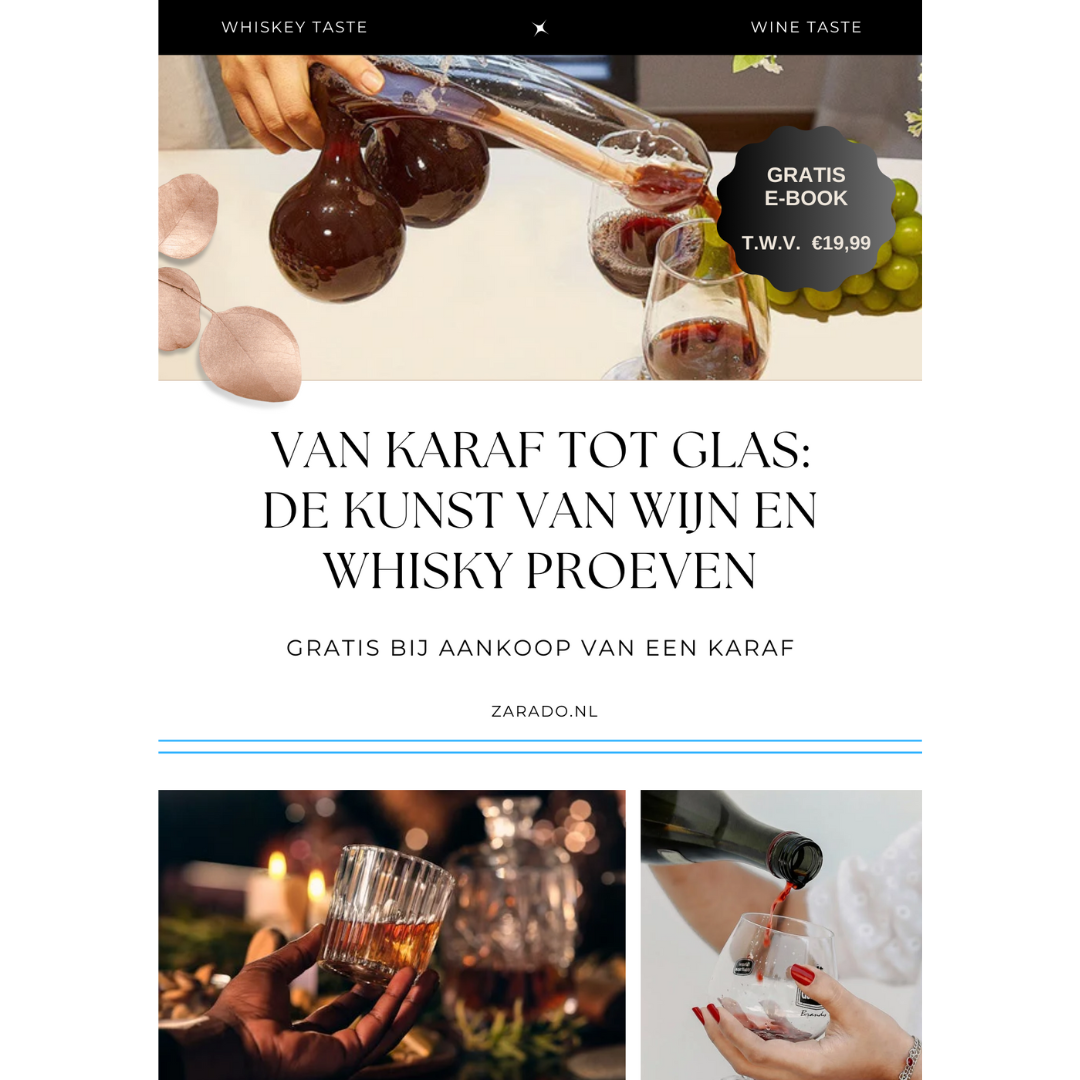 Whiskey/Wijn Karaf – Voor wie lachen even belangrijk is als proosten