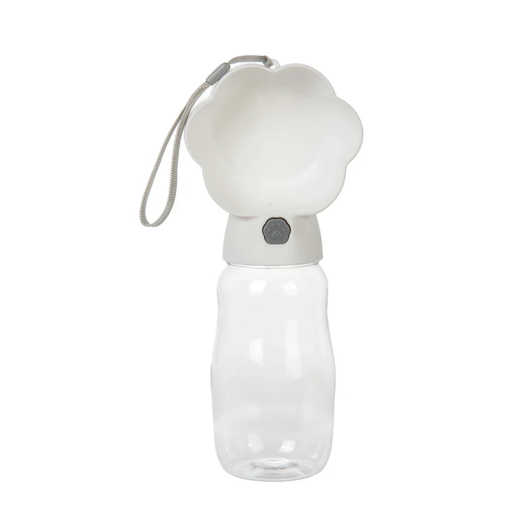 Drinkfles Droppa DuoBottle | 2-in-1 Water- & Voederdispenser voor Honden & Katten | Leaksproof & Draagbaar | 380 ml / 530 ml
