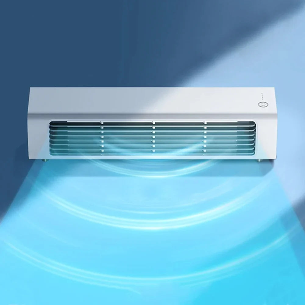 AeroBreeze Bladloze Ventilator | Stil en modern met afstandsbediening en 3 snelheden