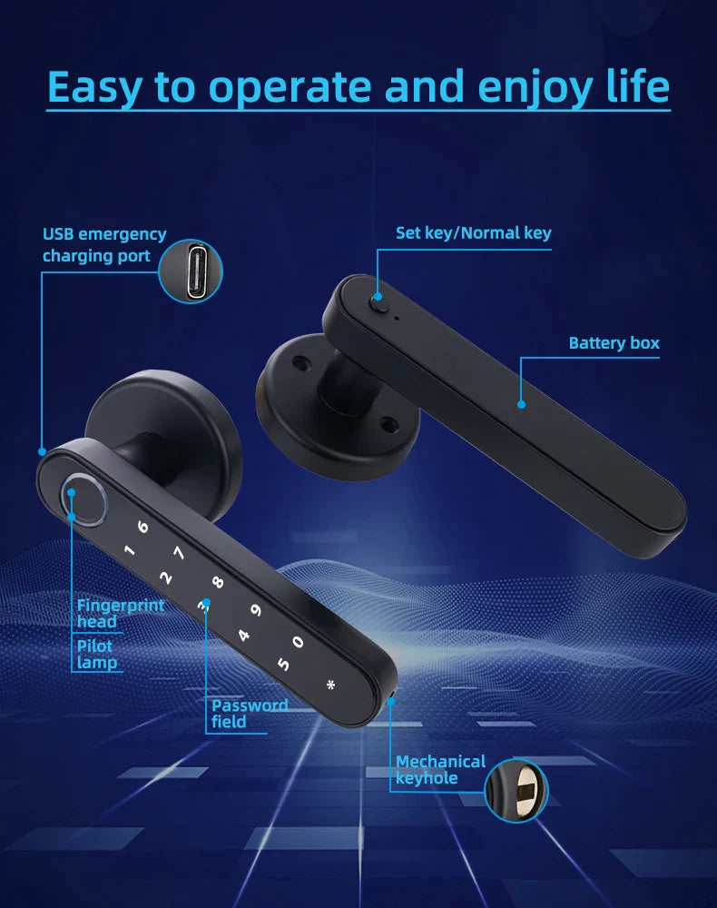 UltraLock | digitaal vingerafdrukslot met meerdere modi