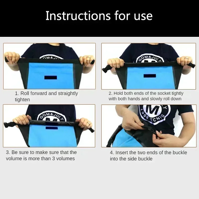 AquaGuard Rugzak 25L | Waterdichte en ademende rugzak voor kajak, trekking en outdoor avonturen